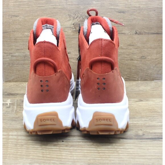 Sorel Kinetic Breakthru Caribou women's waterproof platform ankle boots 8.5 - Picture 4 of 13